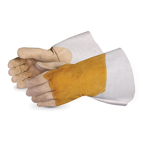 Welding Wears Gloves